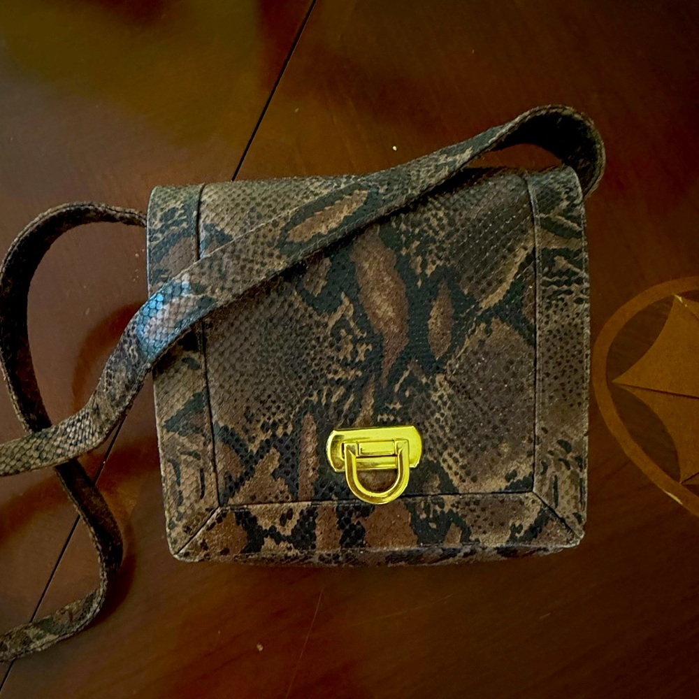 Vintage Genuine Python Purse